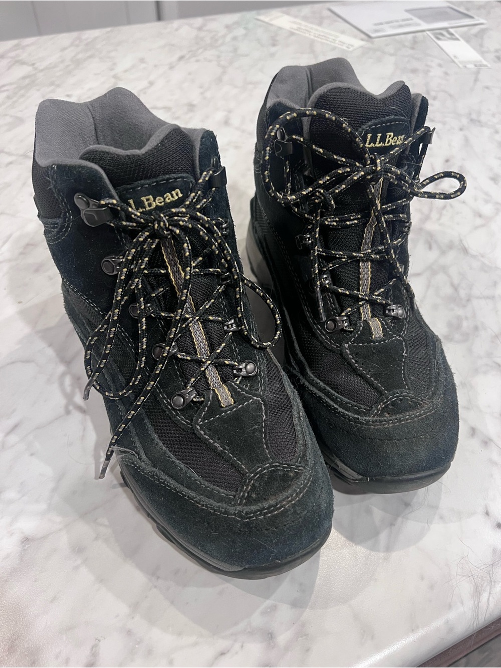 L.L. Bean black Women's Hiking Boots - Lace-Up Ankle